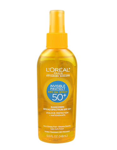L'Oreal Advanced Suncare Invisible Protect Dry Oil Spray 50+