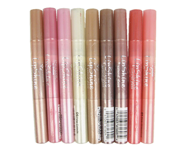 Jordana Lip Shine Lip Glaze (6 Tube Bundle)