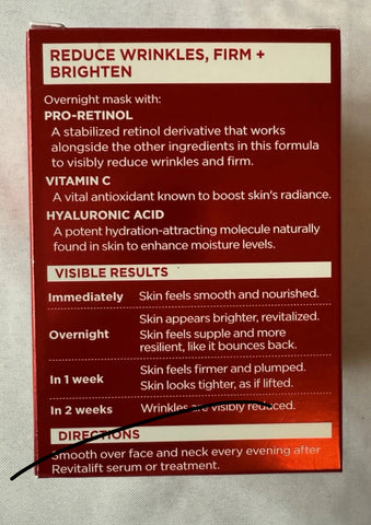 L'Oreal Revitalift Triple Power Intensive Anti-Aging Overnight Mask Night