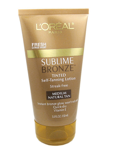 L'Oreal Sublime Bronze Tinted Self Tanning Lotion
