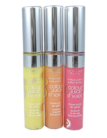 L'Oreal Colour Juice Sheer Lip Gloss Limited Edition