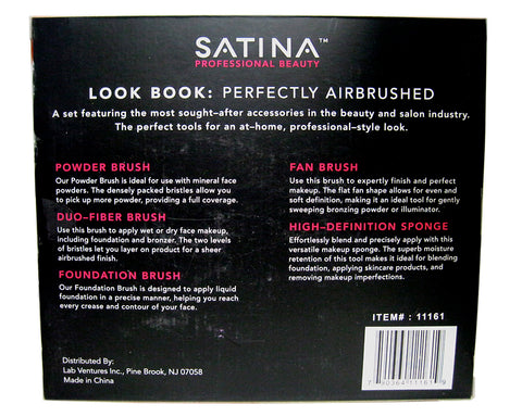 SATINA LOOK BOOK: Perfectly Airbrushed