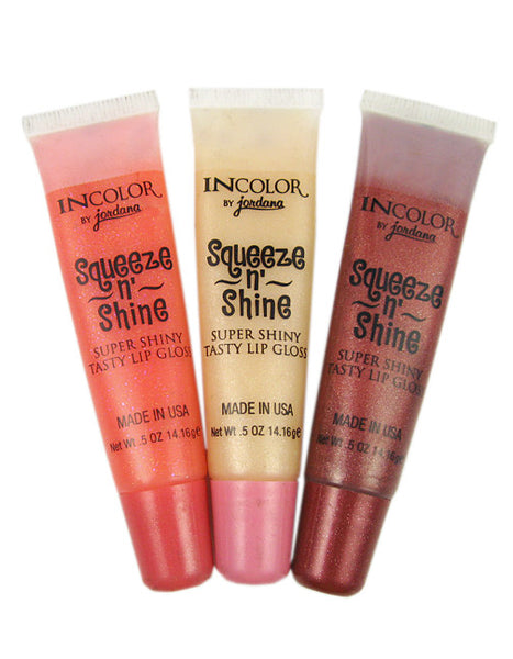 Jordana Squeeze n' Shine Super Shiny Tasty Lip Gloss