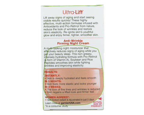 Garnier Skin Active Ultra-Lift Anti-Wrinkle Firming Night Cream