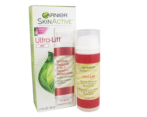 Garnier Skin Active Ultra-Lift Wrinkle Reducer 2-in-1 Serum & Moisturizer